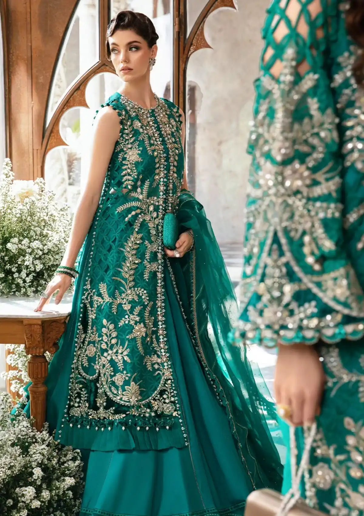 Maria B D6 emerald green