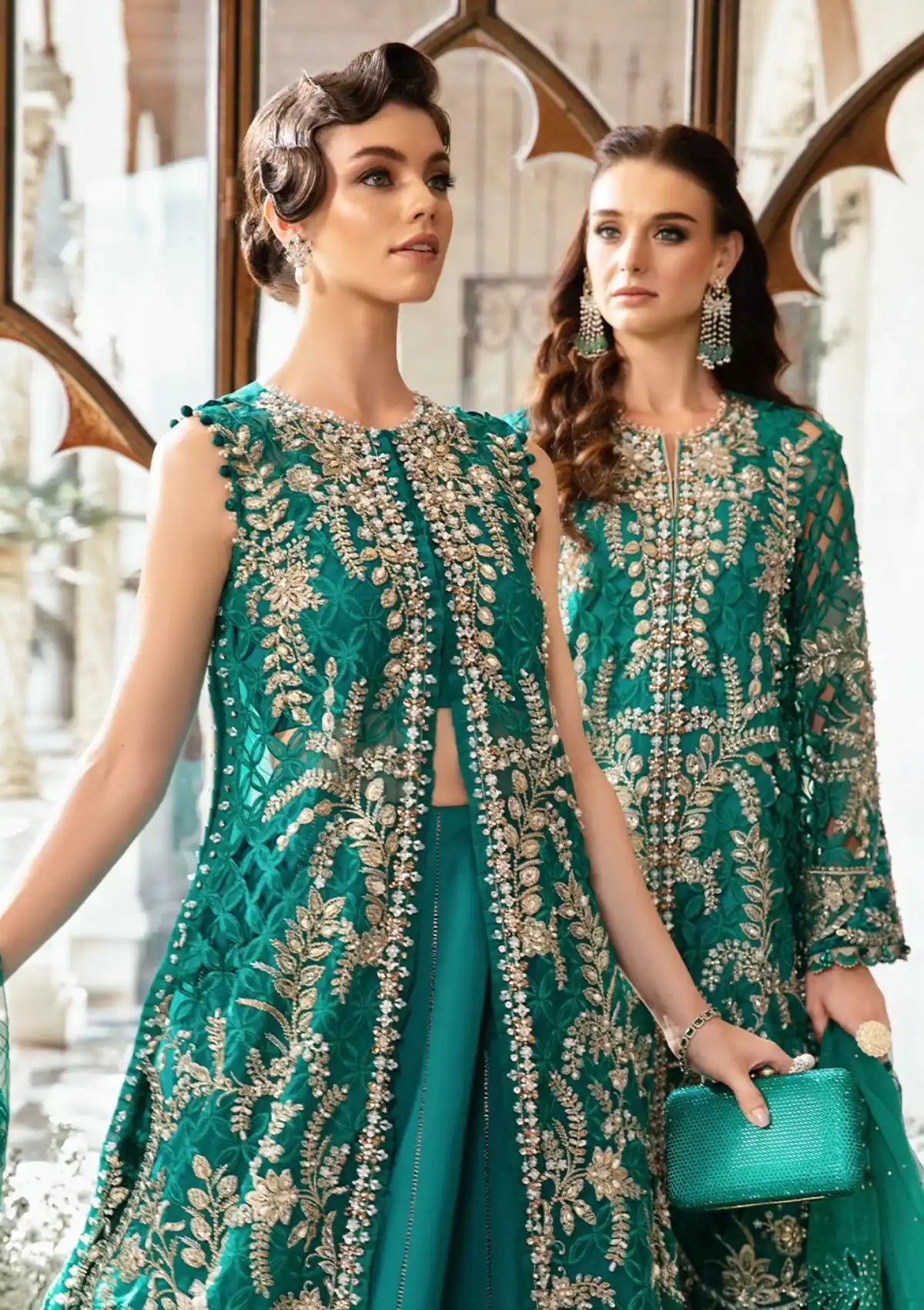 Maria B D6 emerald green