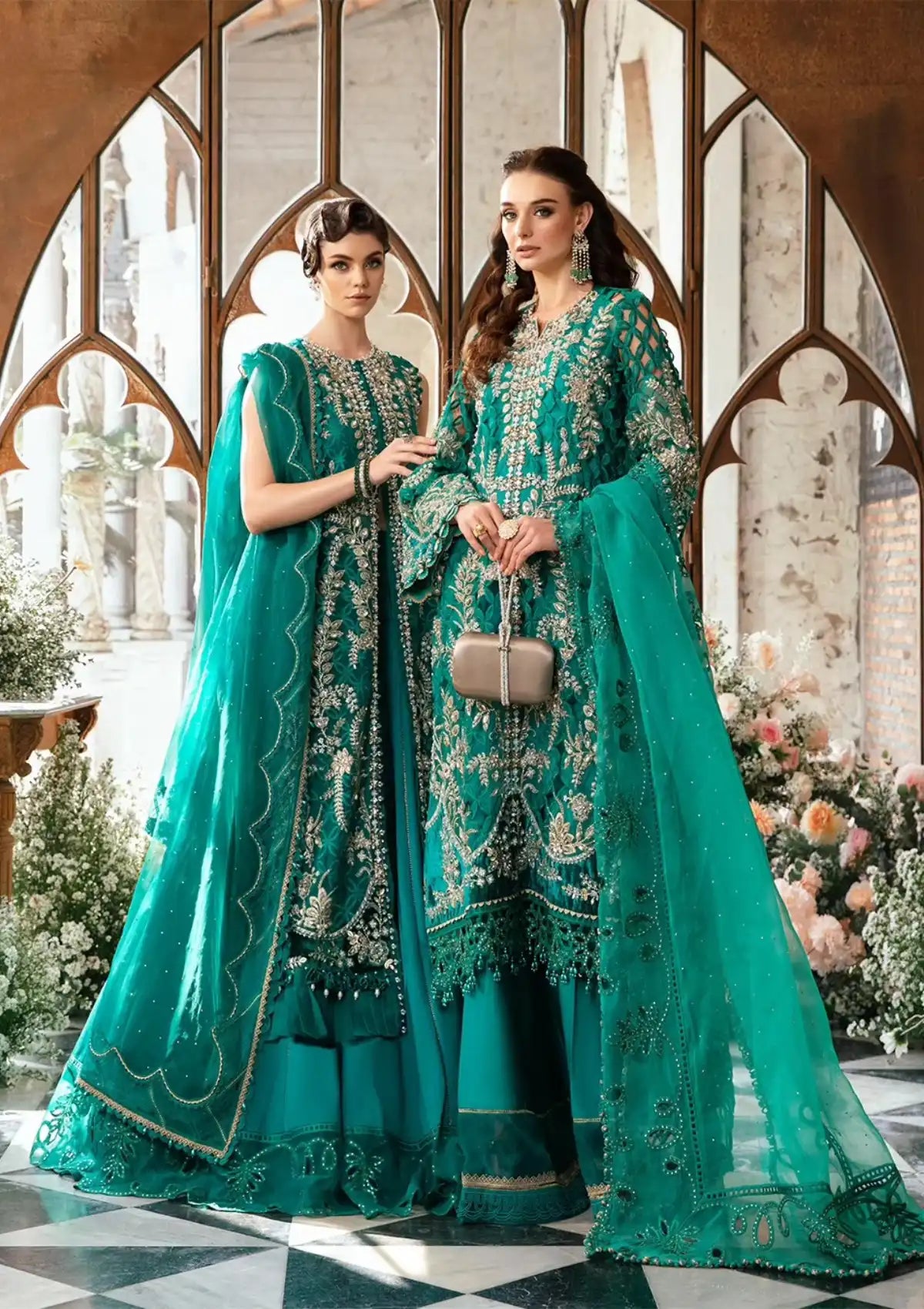 Maria B D6 emerald green