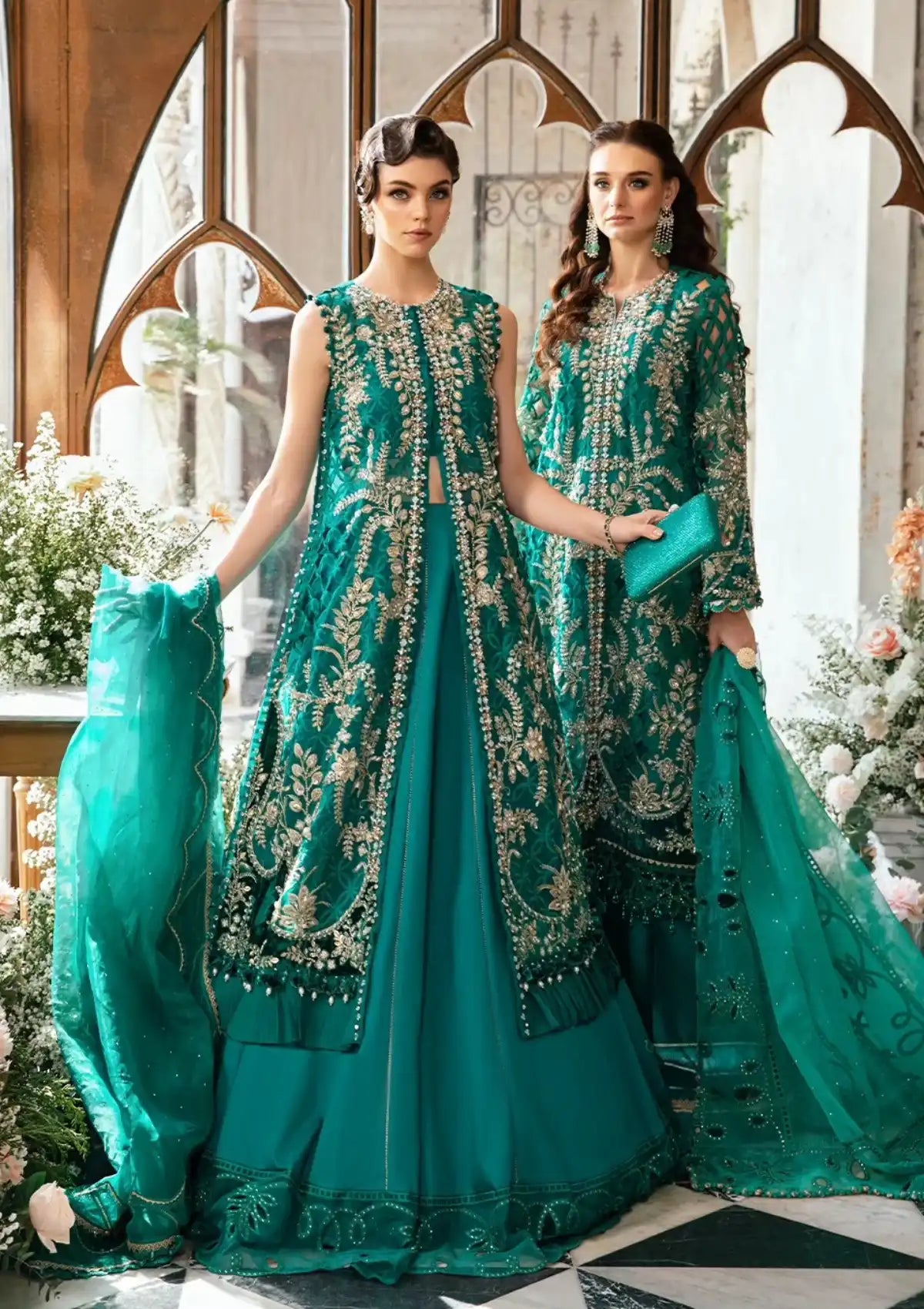 Maria B D6 emerald green