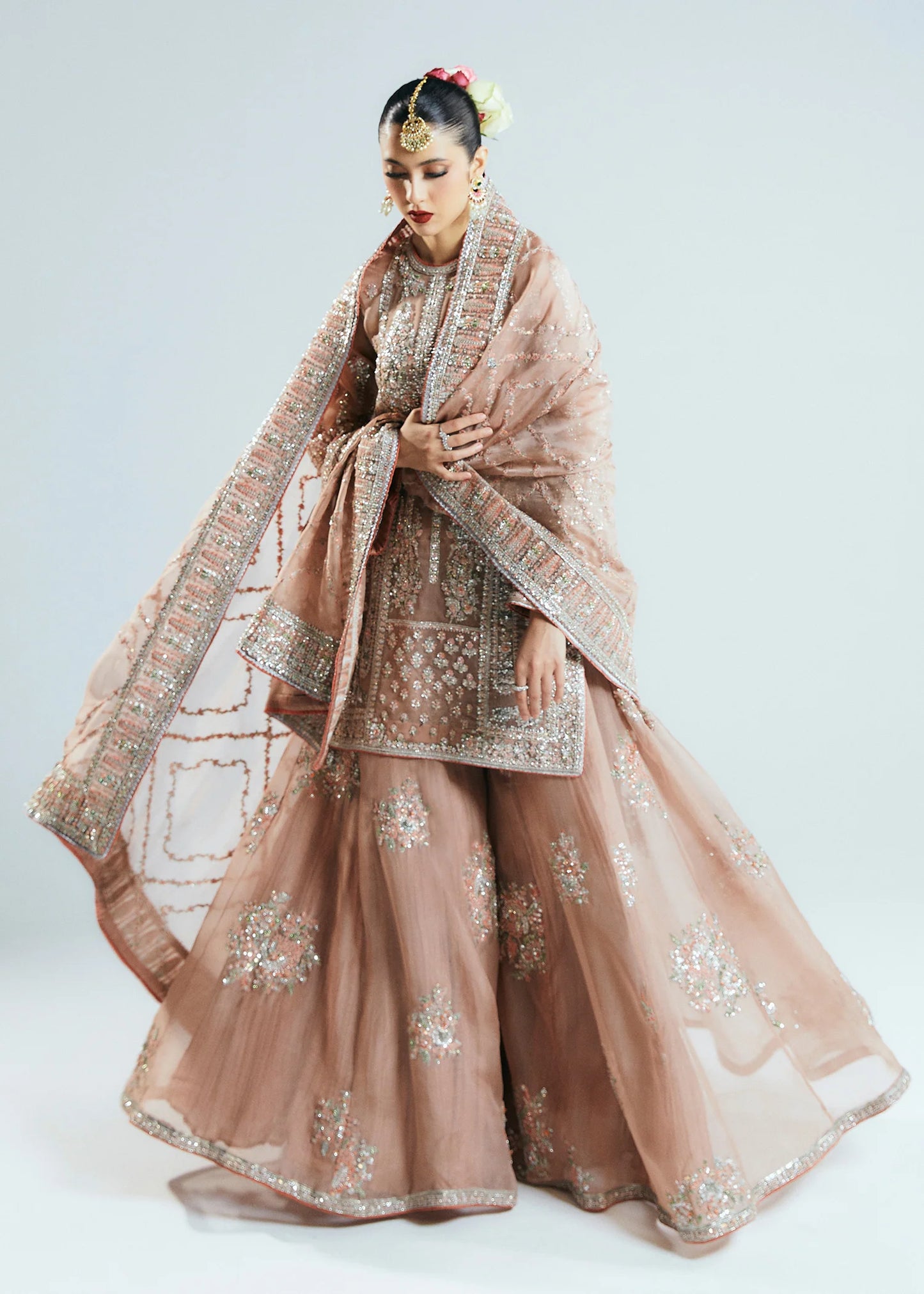 Hussain Rehar _ Elegant Peach
