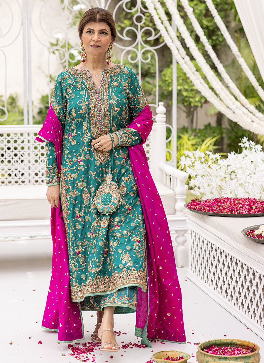 AFA - visa Emerald Kurta - F T A - 004