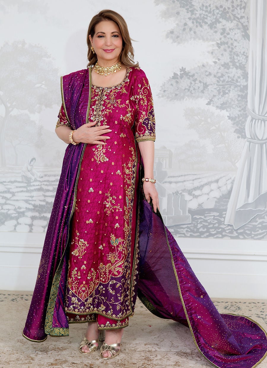 AFA - FTA - Bita Magenta Kurta - 49