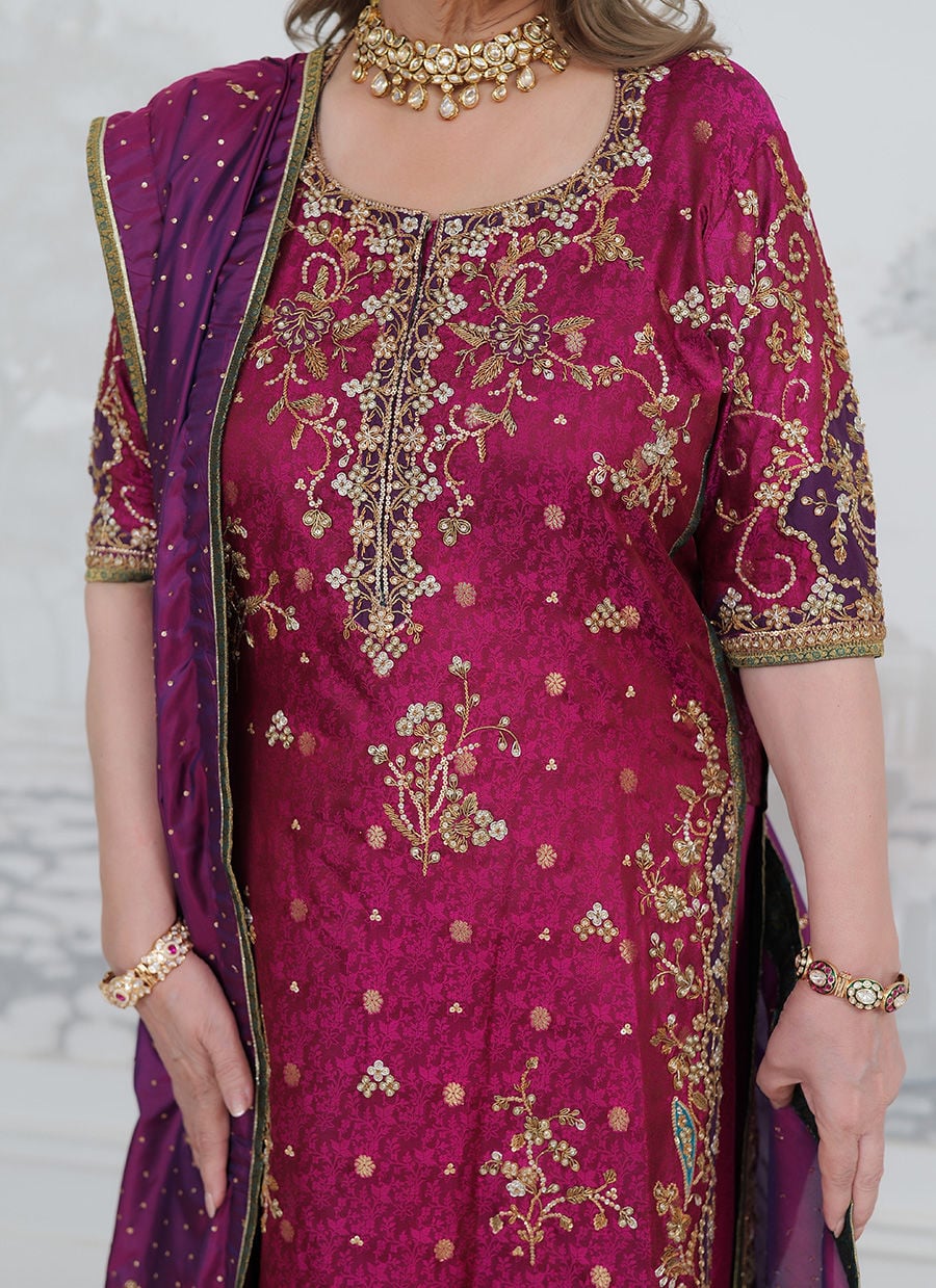 AFA - FTA - Bita Magenta Kurta - 49