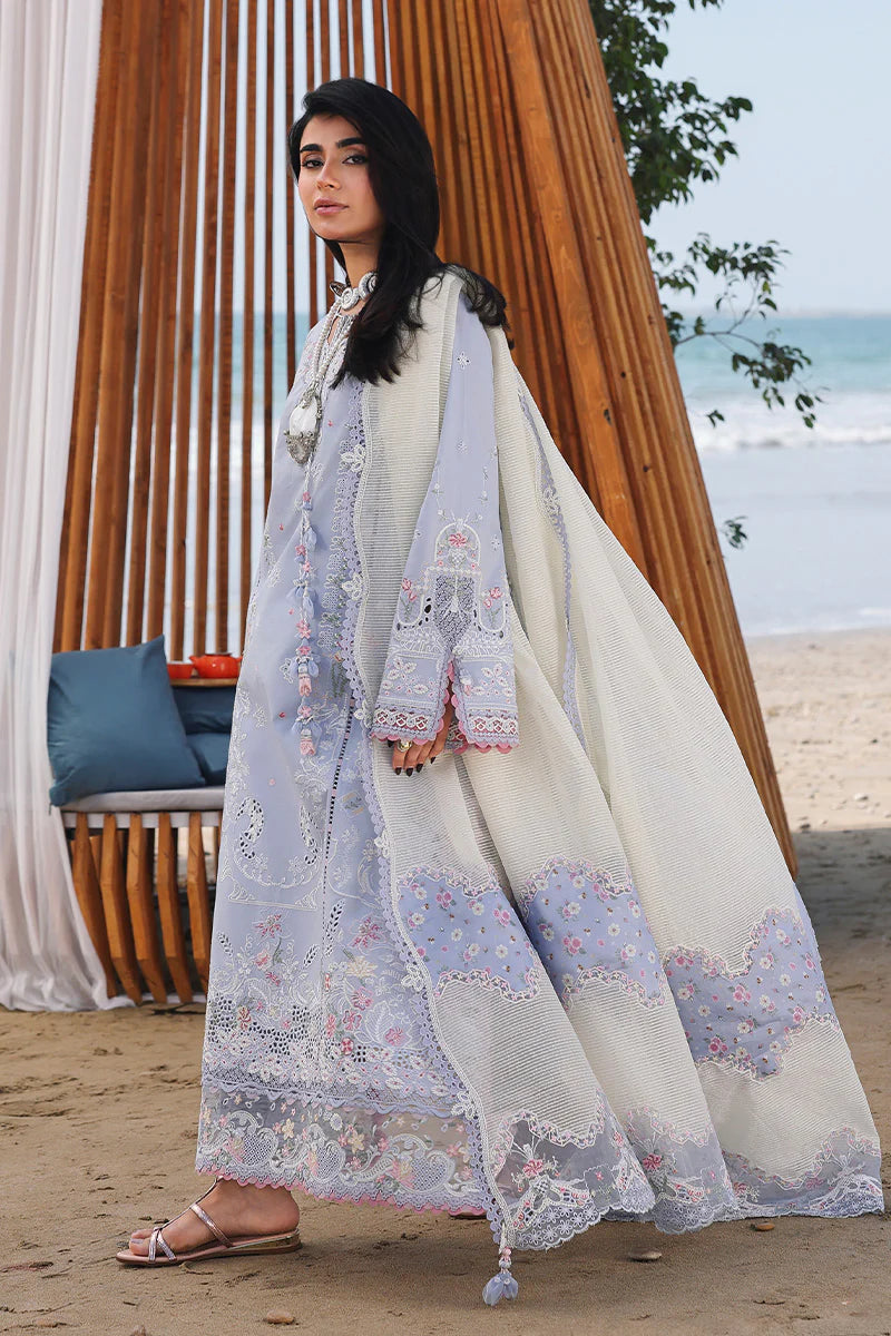 AFA - Qalamkar - Sahil - ZAYNA - Embroidered Luxury Lawn Unstitched 3Pc SA-08 - 238