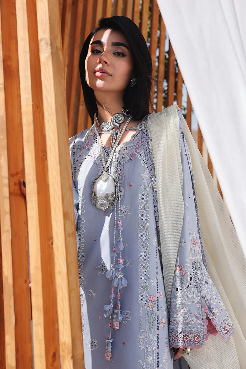 AFA - Qalamkar - Sahil - ZAYNA - Embroidered Luxury Lawn Unstitched 3Pc SA-08 - 238