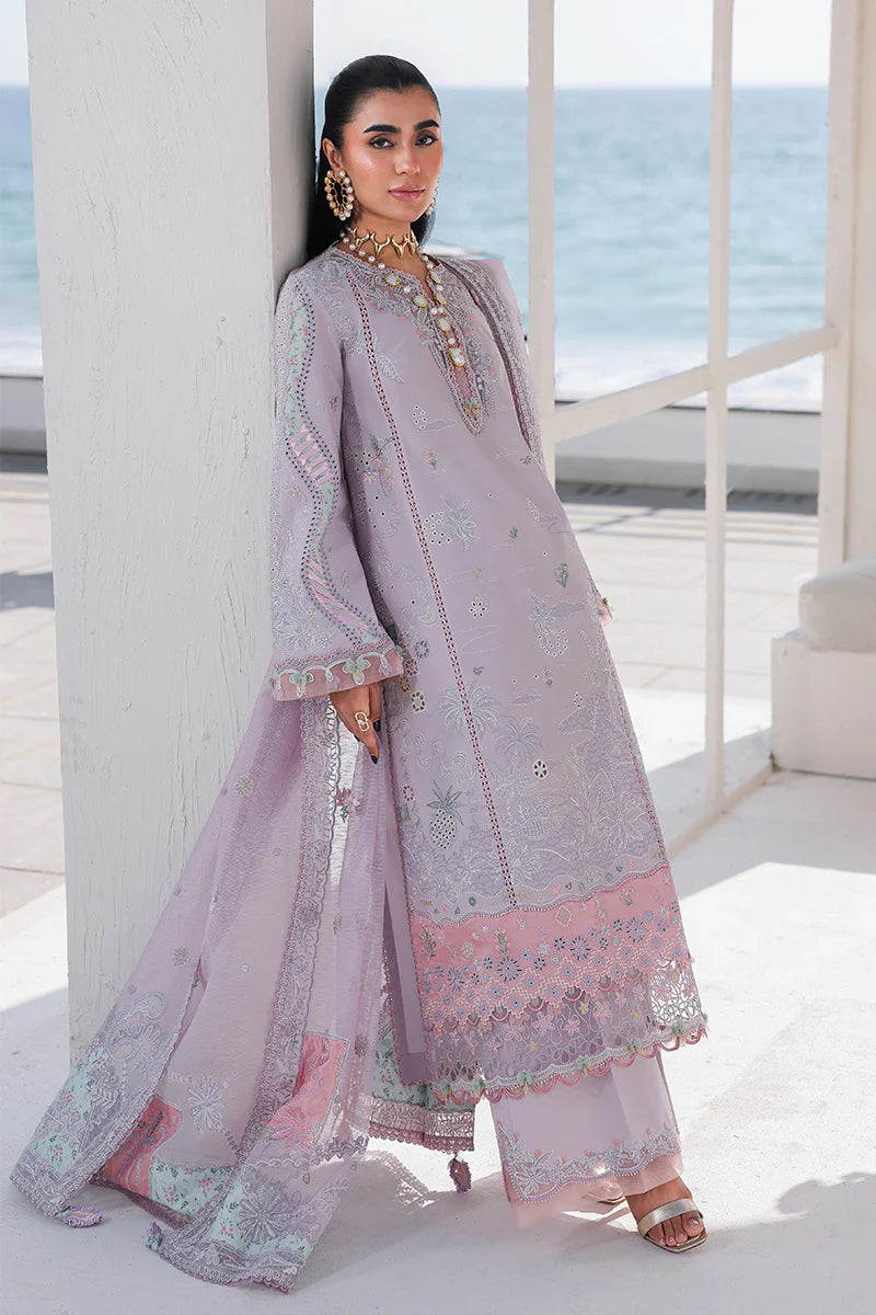 AFA - Qalamkar - Sahil - REHMA - Embroidered Luxury Lawn Unstitched 3Pc Suit SA-11 - 237