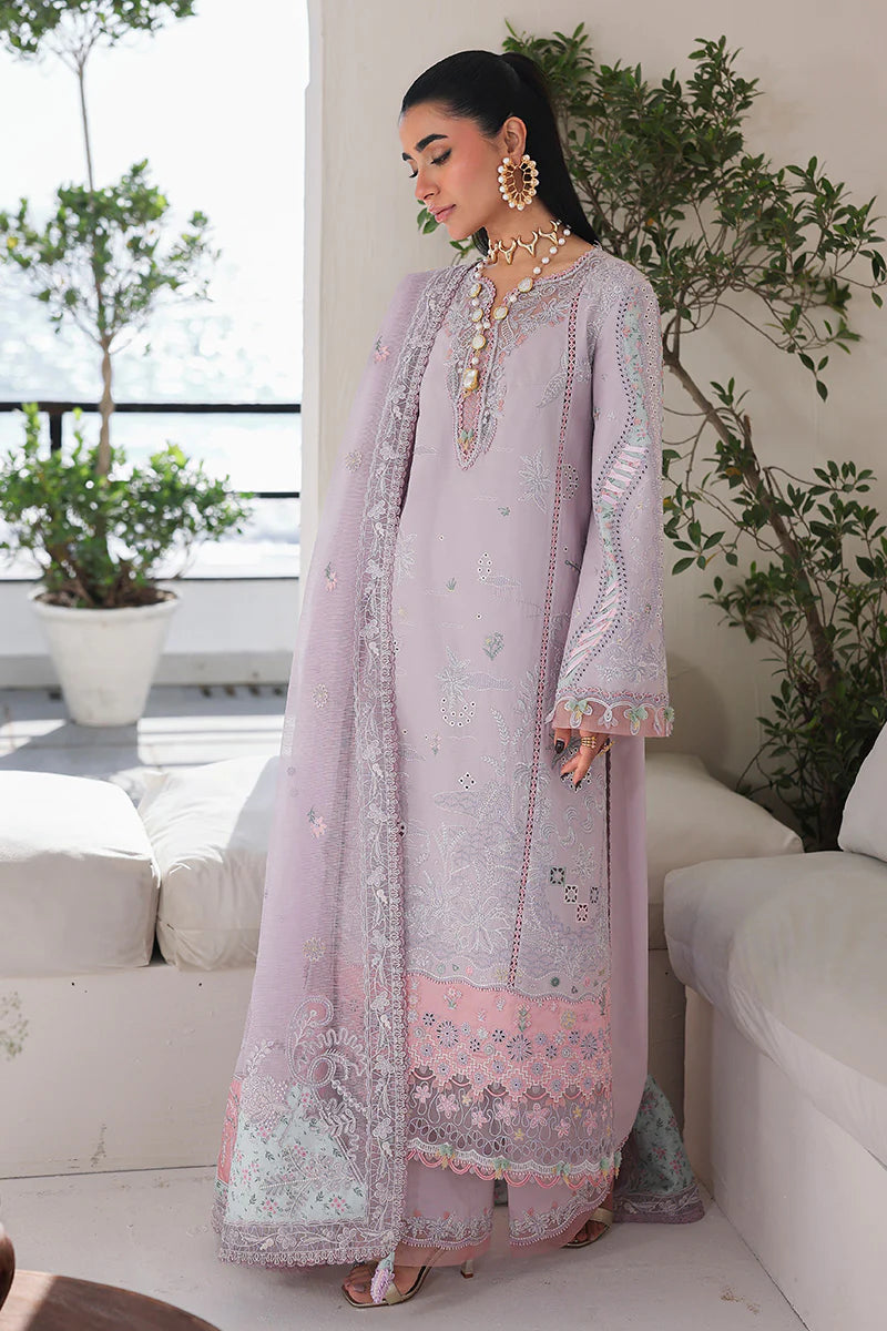 AFA - Qalamkar - Sahil - REHMA - Embroidered Luxury Lawn Unstitched 3Pc Suit SA-11 - 237