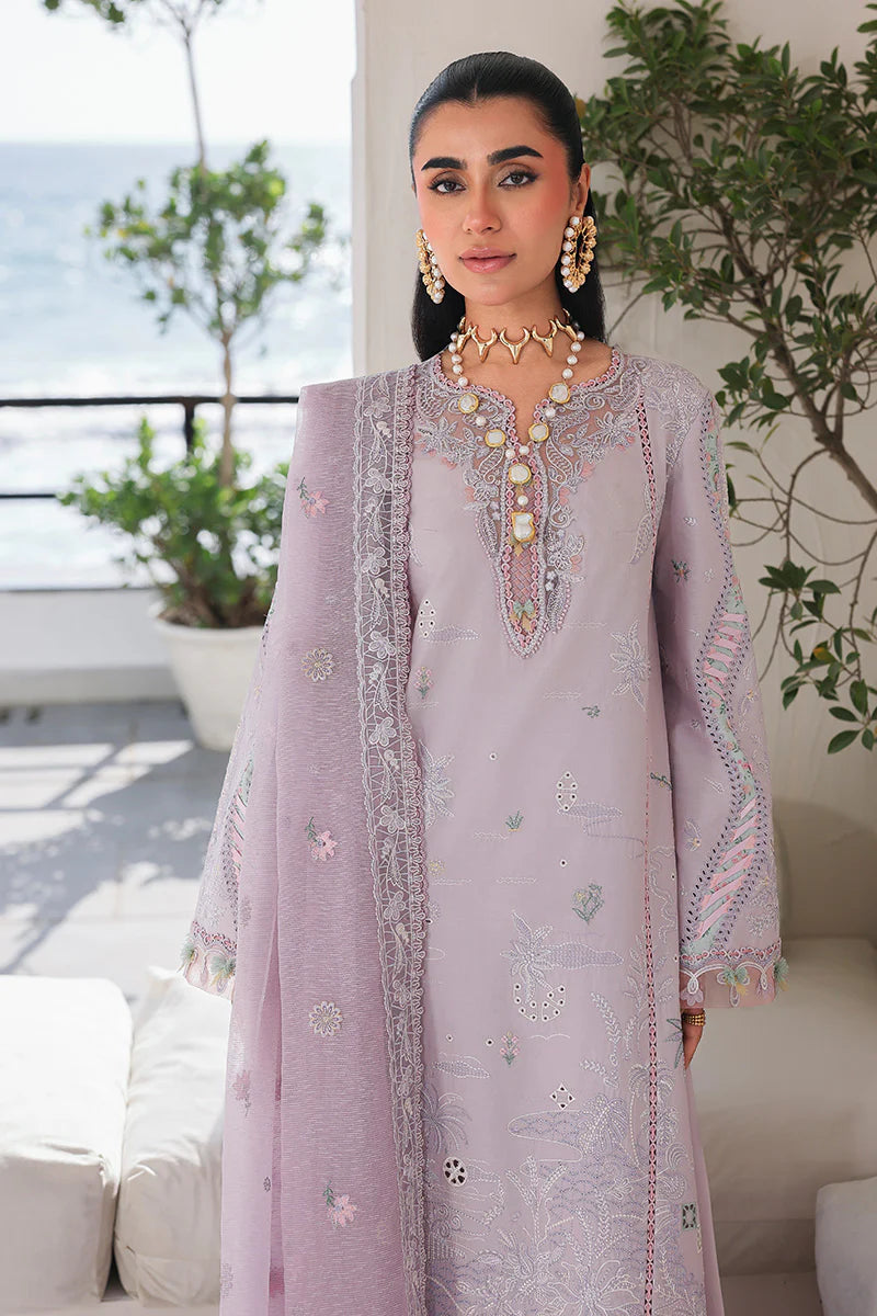 AFA - Qalamkar - Sahil - REHMA - Embroidered Luxury Lawn Unstitched 3Pc Suit SA-11 - 237