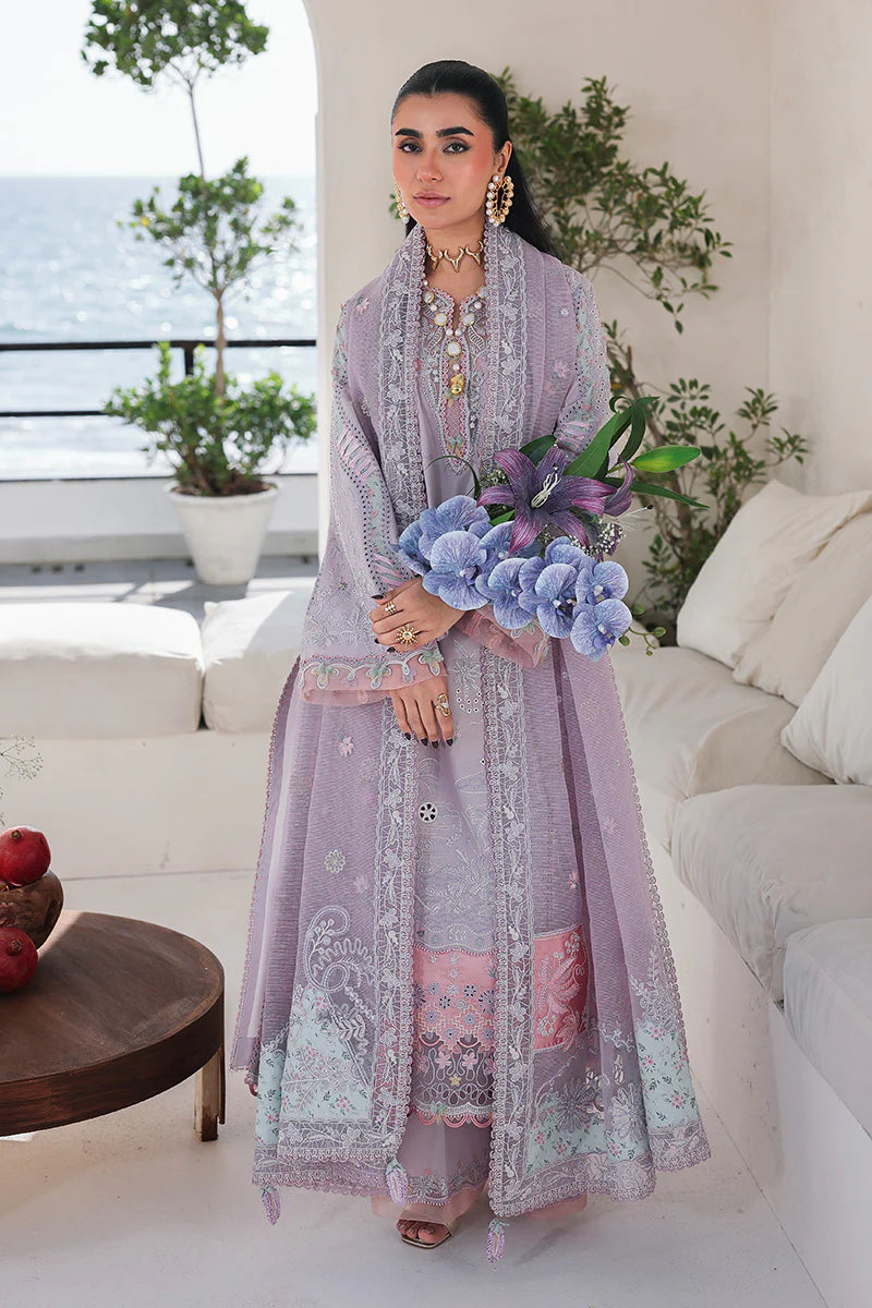 AFA - Qalamkar - Sahil - REHMA - Embroidered Luxury Lawn Unstitched 3Pc Suit SA-11 - 237