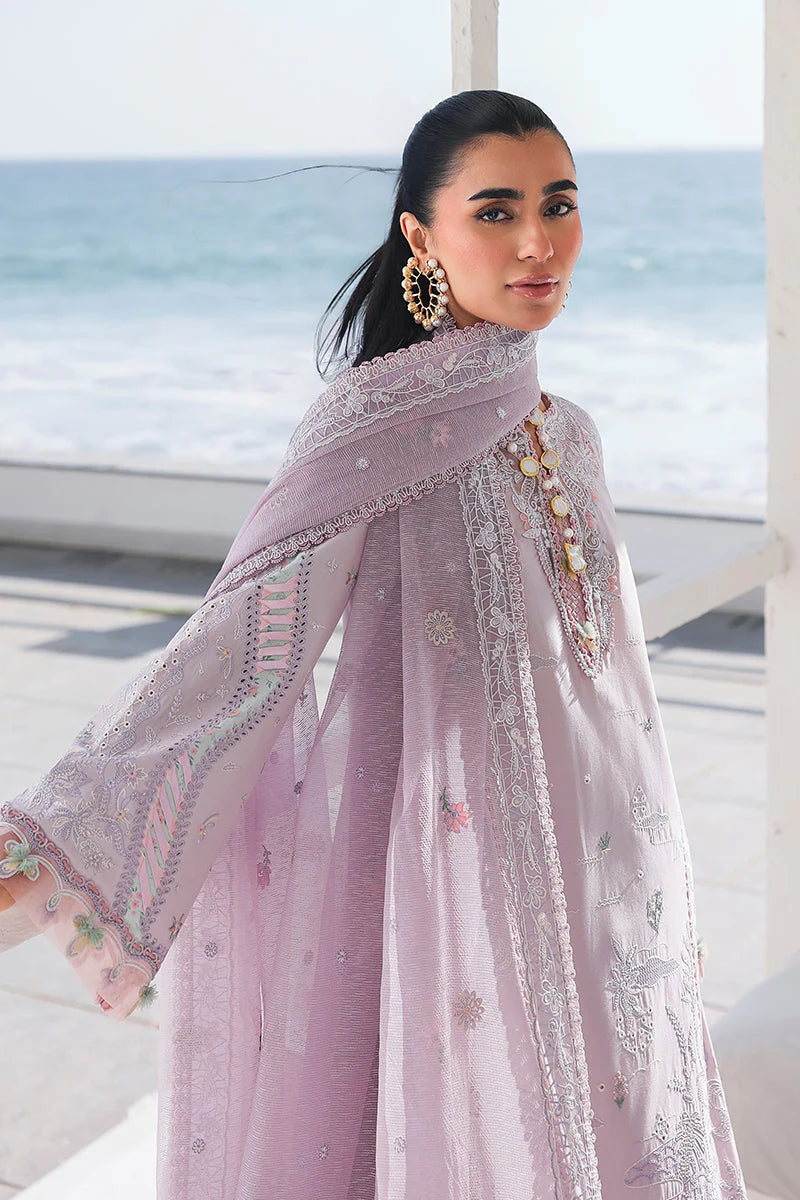 AFA - Qalamkar - Sahil - REHMA - Embroidered Luxury Lawn Unstitched 3Pc Suit SA-11 - 237
