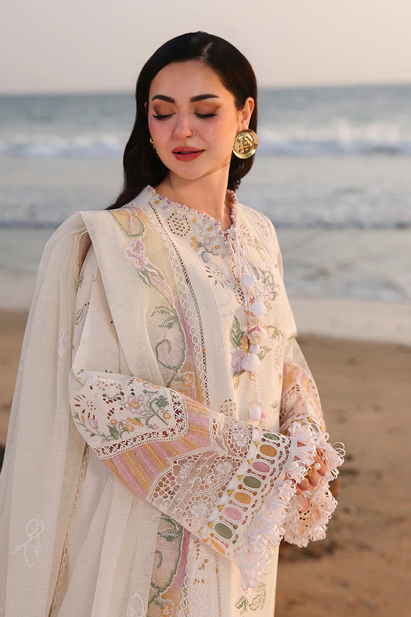 AFA - Qalamkar - Chickenkari Embroidered Lawn Unstitched 3pc - 232