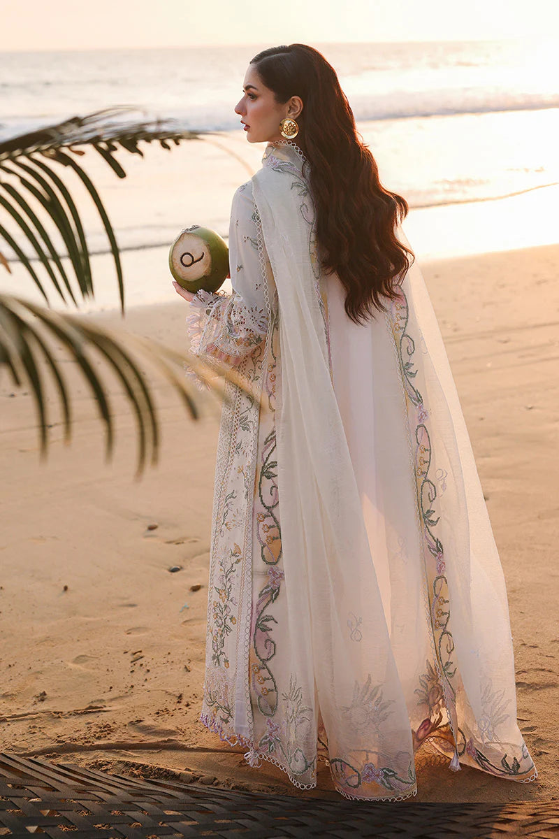 AFA - Qalamkar - Chickenkari Embroidered Lawn Unstitched 3pc - 232