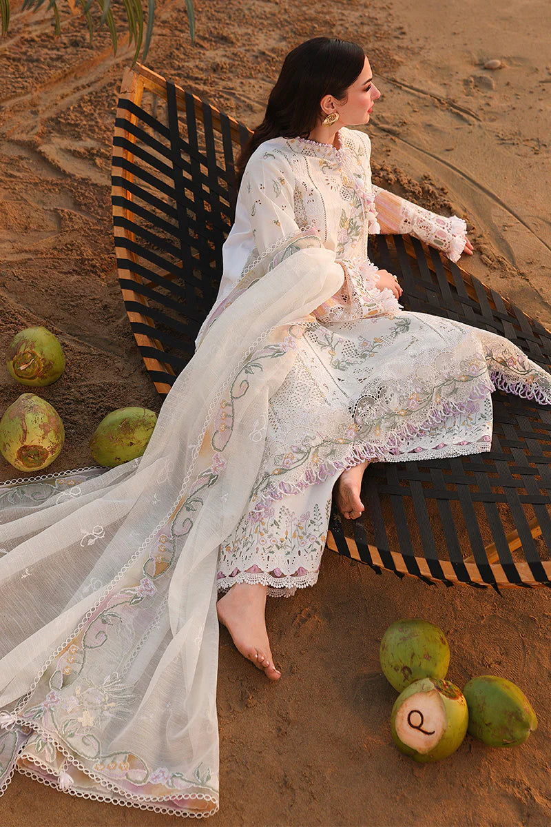 AFA - Qalamkar - Chickenkari Embroidered Lawn Unstitched 3pc - 232