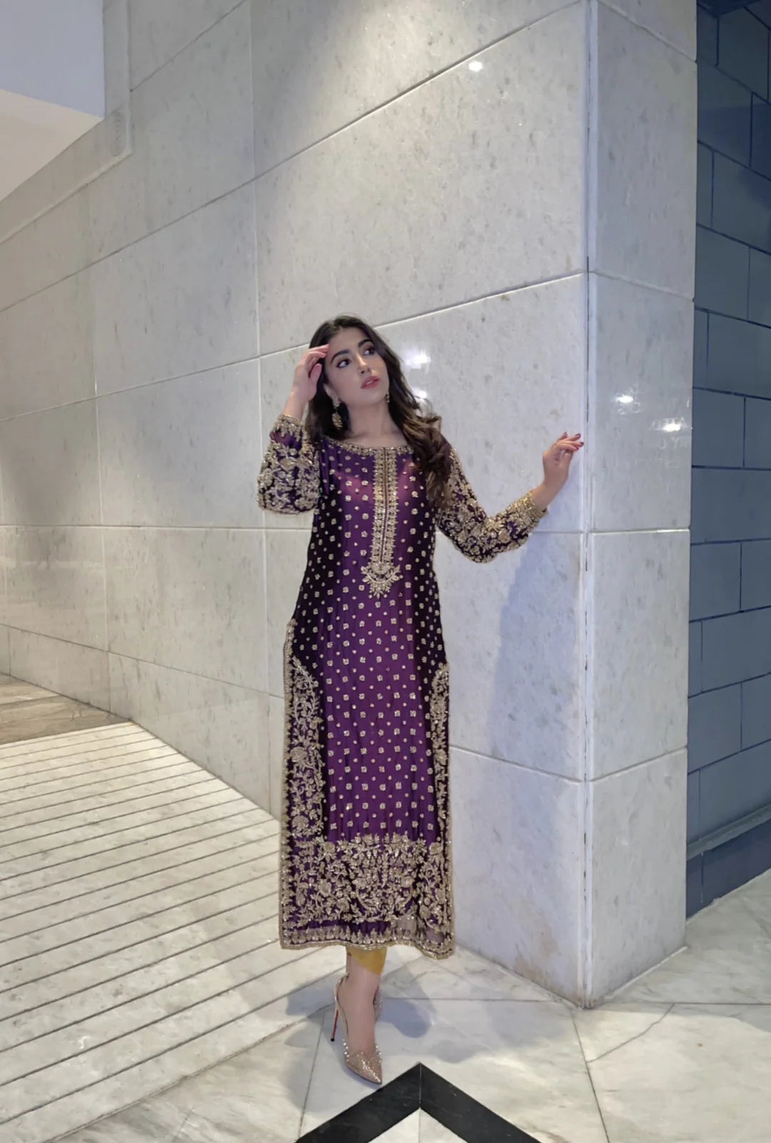 AFA - USAMA SILK - MAJENTA - 219