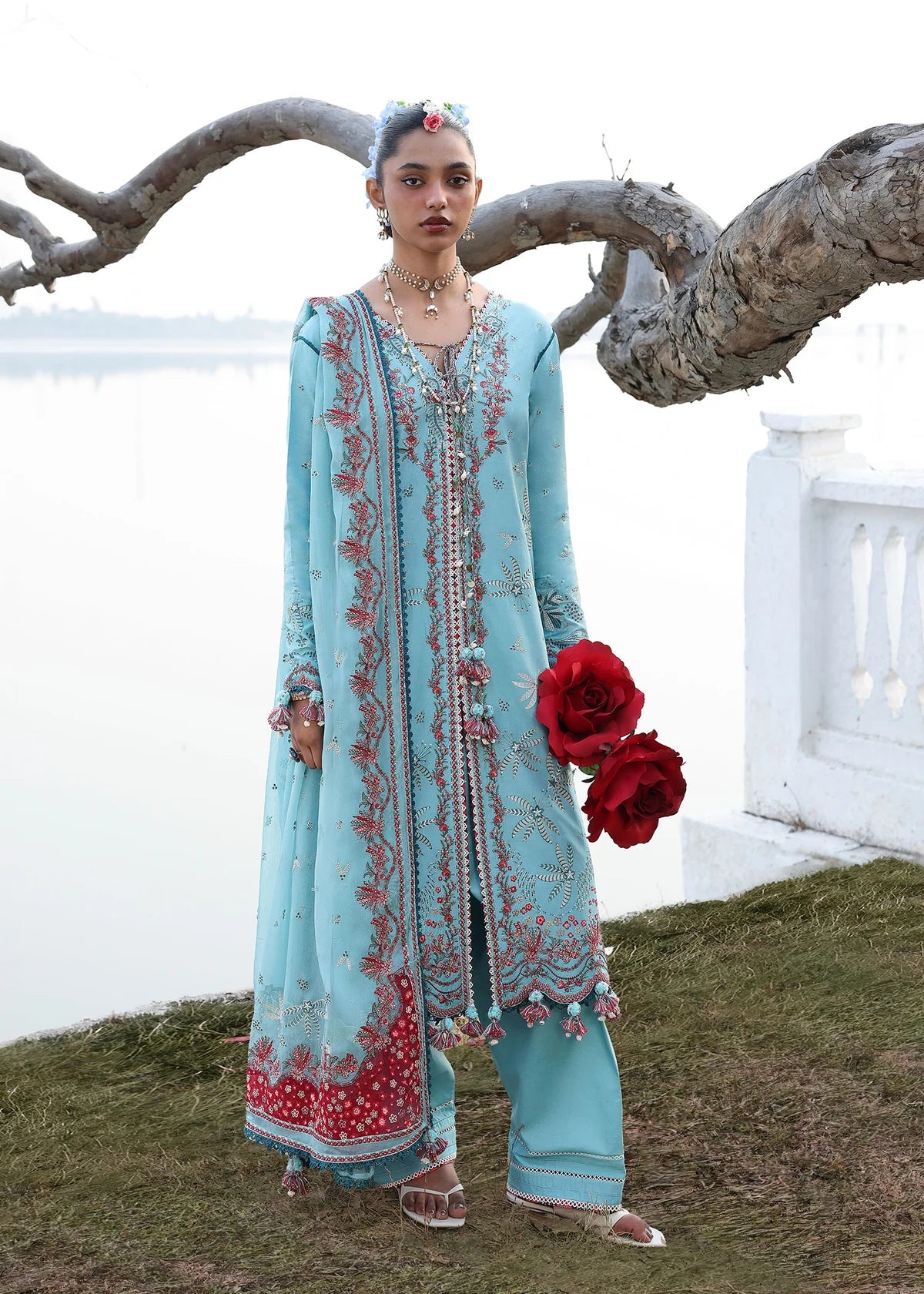 AFA - HUSSAIN REHAR LAWN - SEPHER - 3PC SUIT - 182