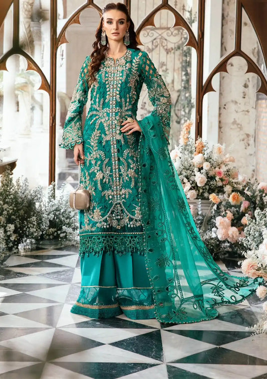 Maria B D6 emerald green