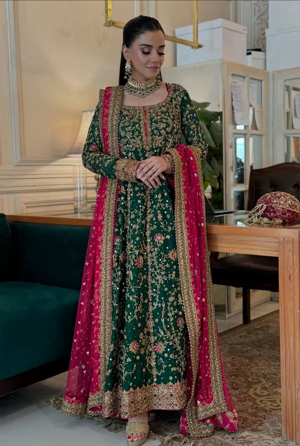 AFA - Haris Shakeel - Luxury Raw Silk 3 Piece Unstitched - HR-06 - 063