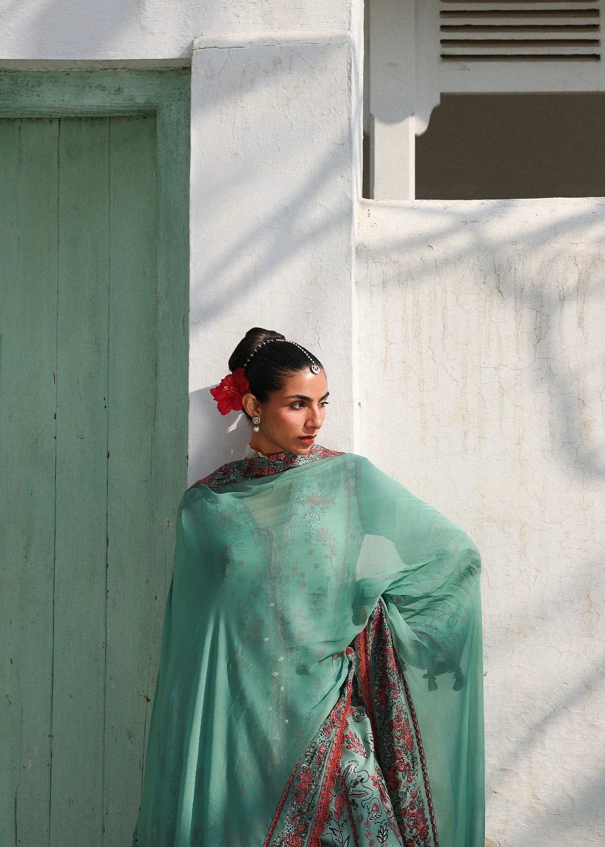 AFA - HUSSAIN REHAR LAWN - Verdant - 3PC SUIT - 180