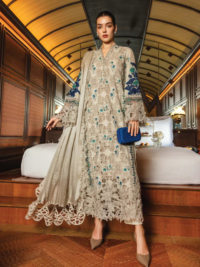 AFA - MARIA B - Luxury Embroidered Lawn 3Pc Unstitched - 169