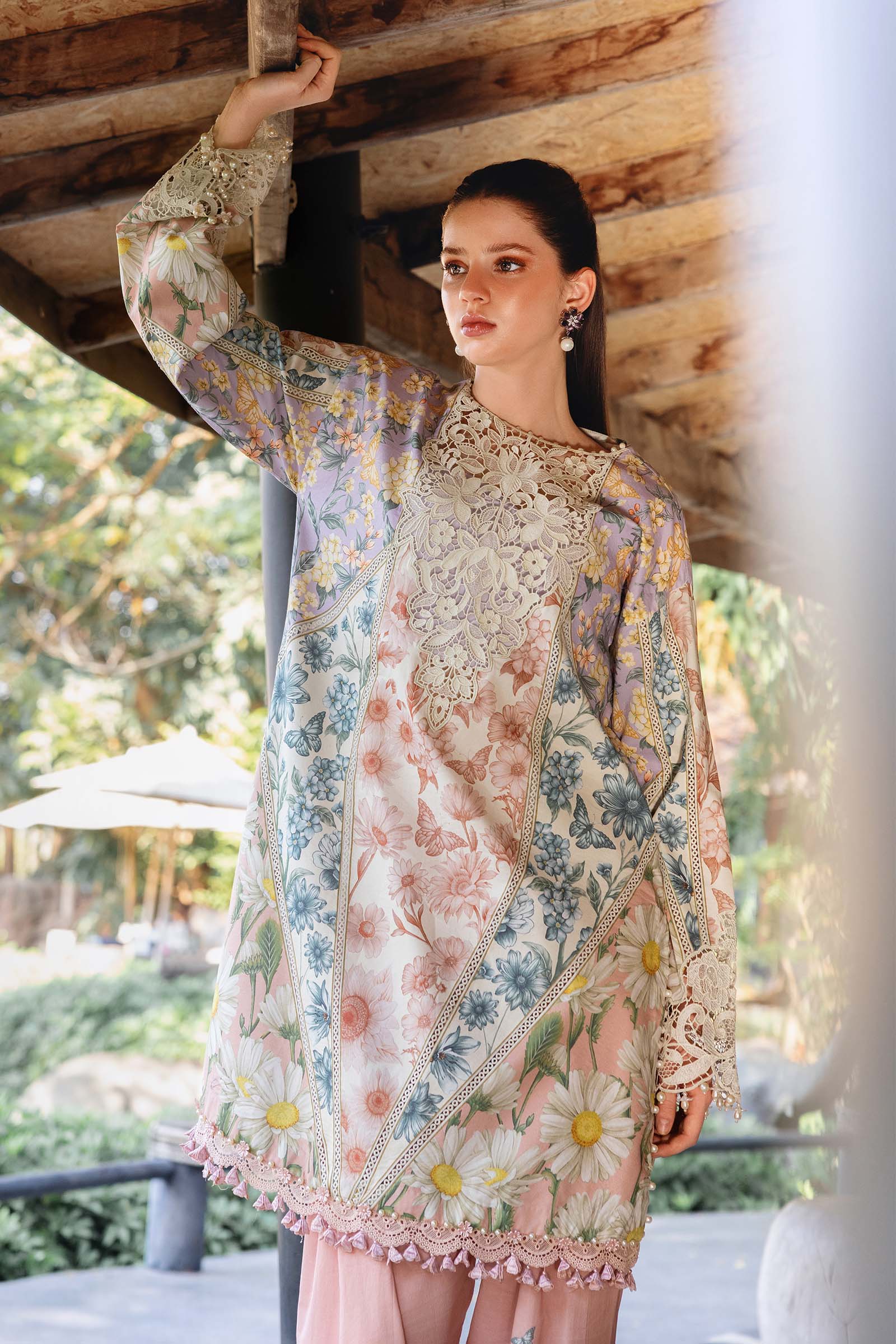 AFA - MARIA B - 3 PC Unstitched Embroidered Lawn Suit - 192