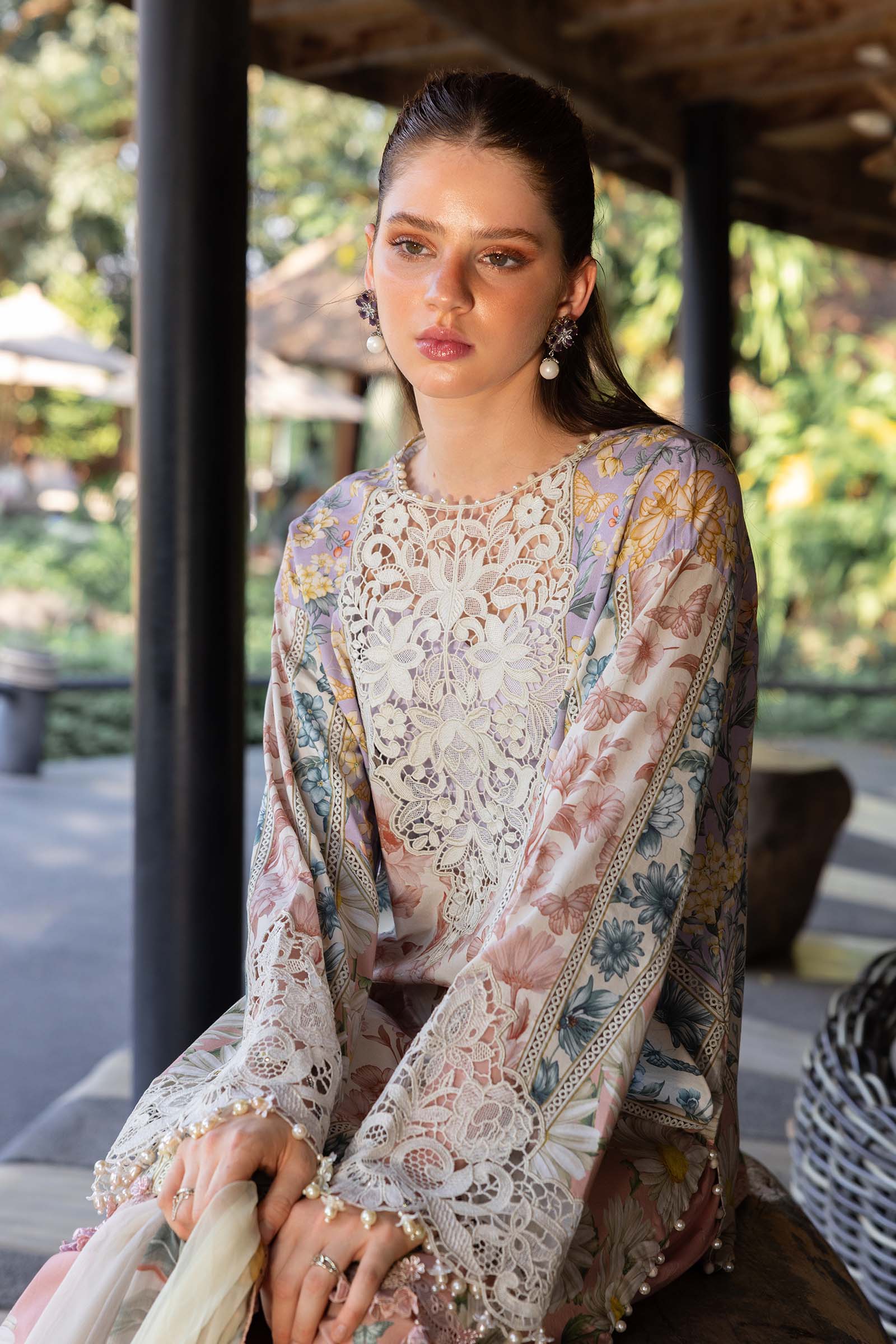 AFA - MARIA B - 3 PC Unstitched Embroidered Lawn Suit - 192