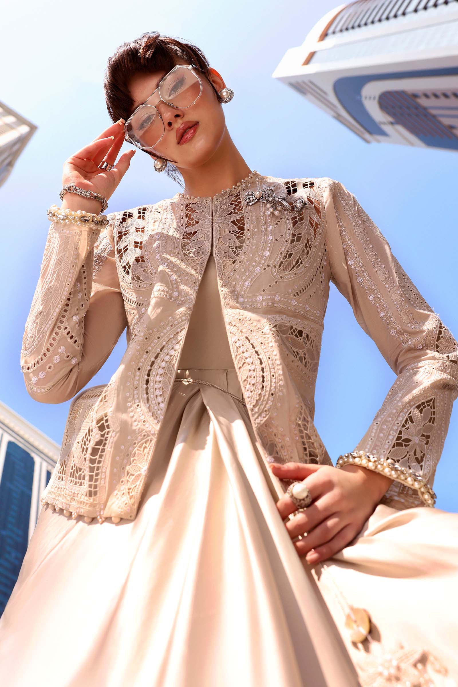 AFA - Maria.B - Luxury Lawn Unstitched Embroidered 3Pc Suit D-2608-A - 244