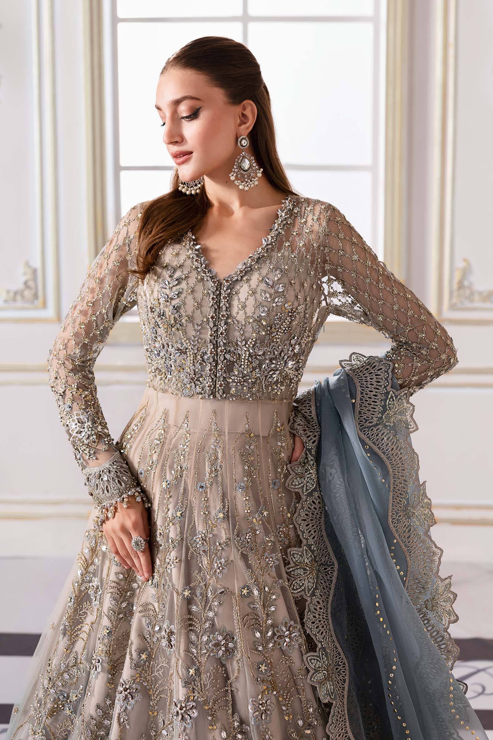 AFA - MARIA B - 3PC EMBROIDERED - 99