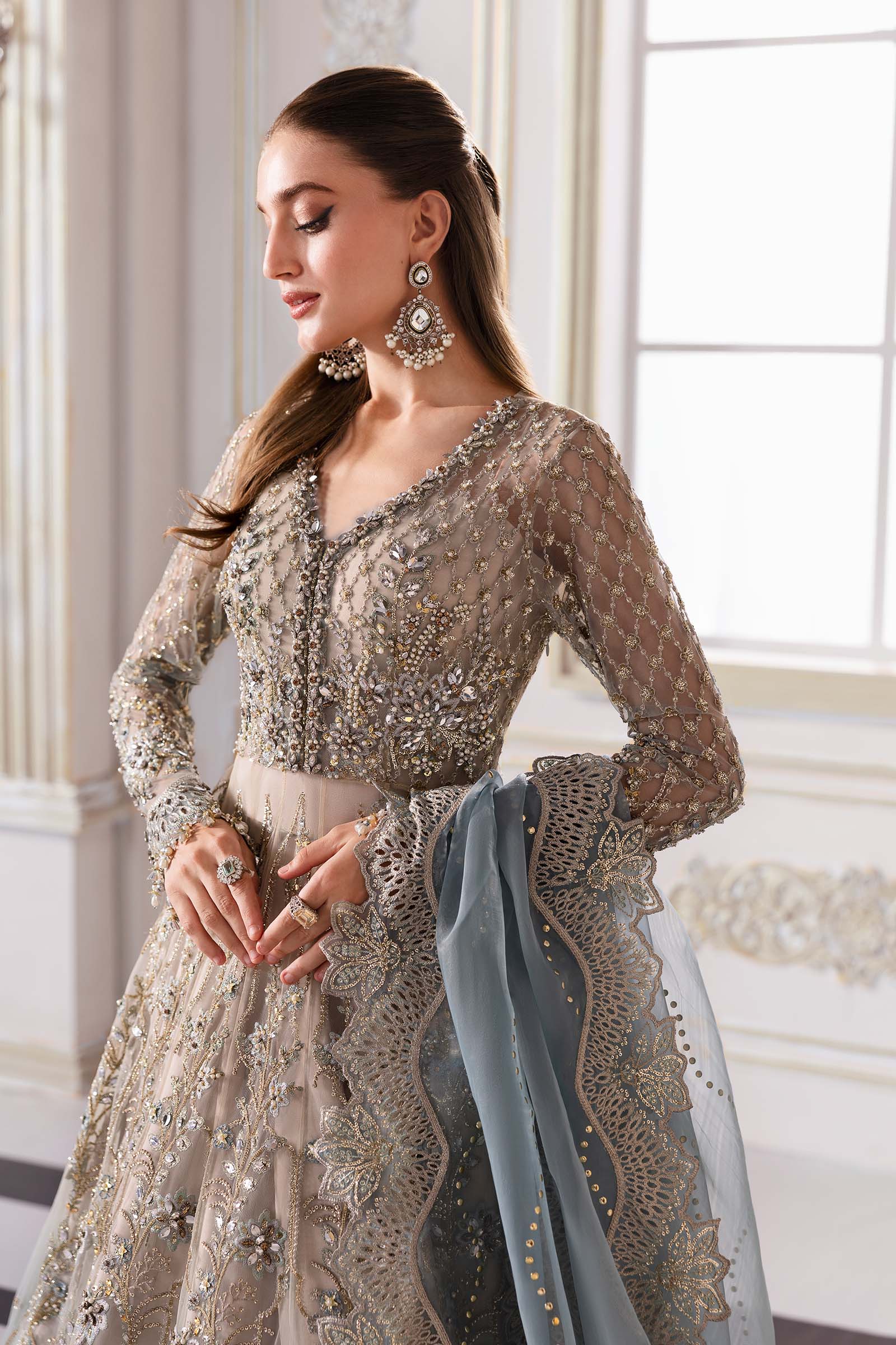 AFA - MARIA B - 3PC EMBROIDERED - 99