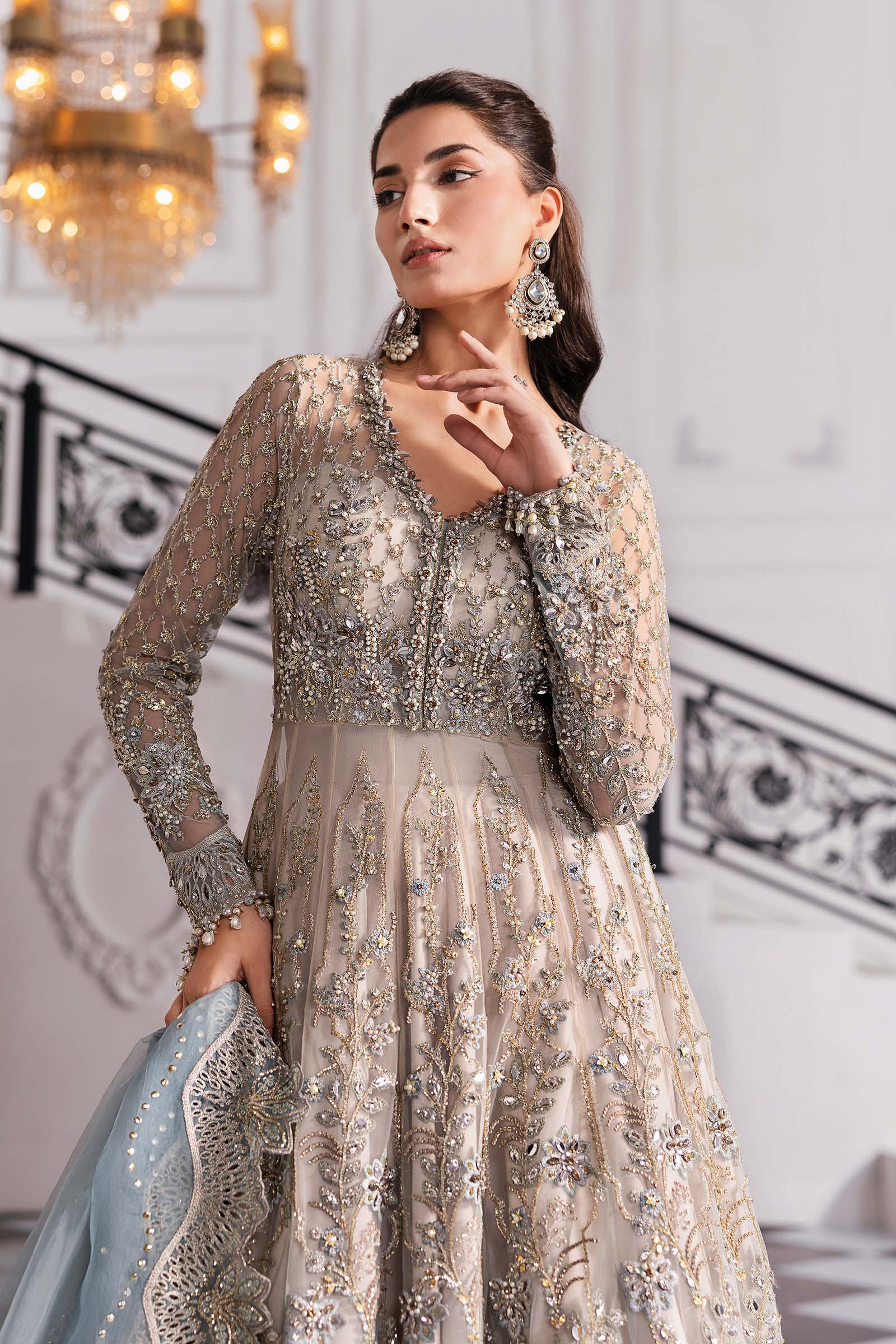 AFA - MARIA B - 3PC EMBROIDERED - 99