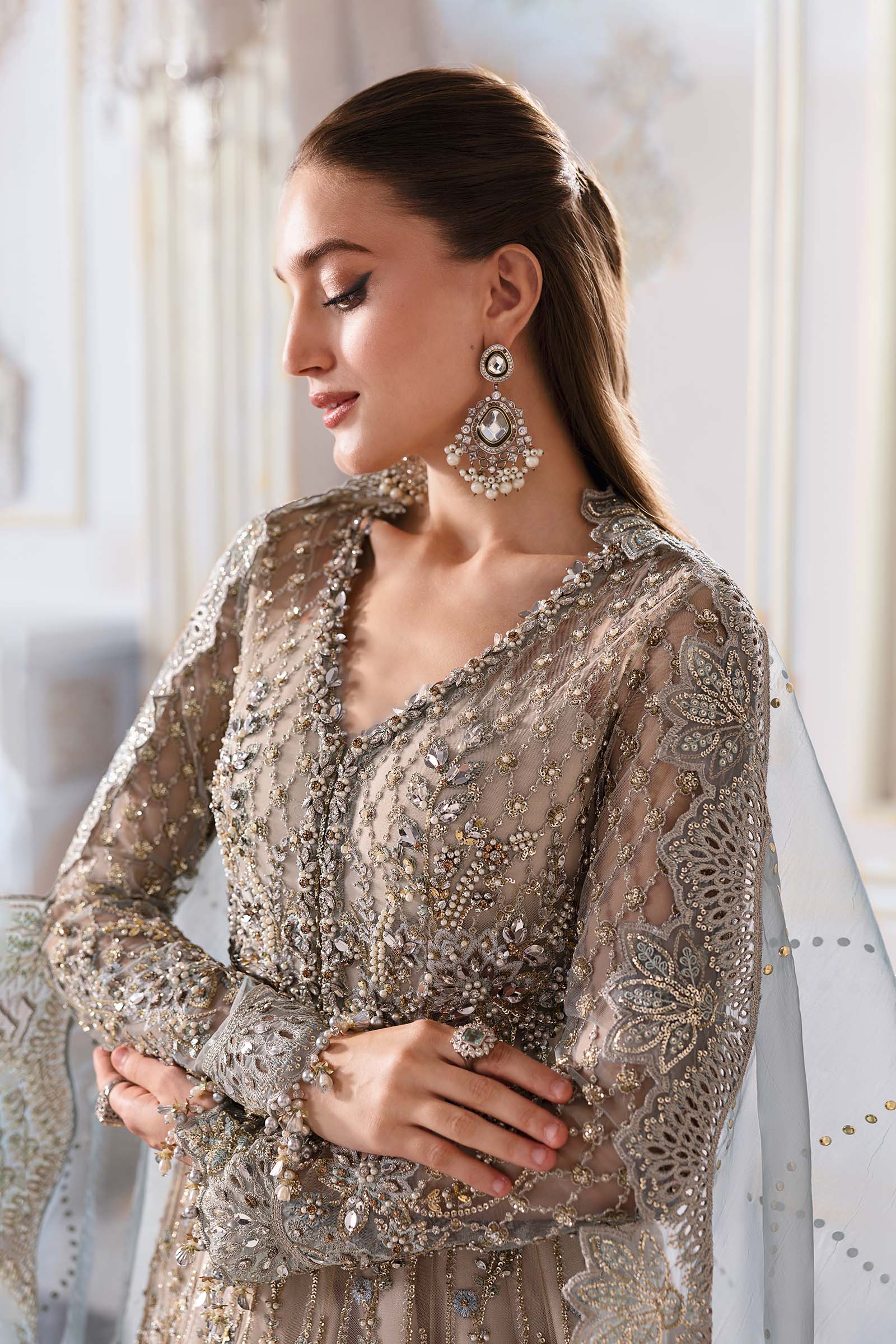 AFA - MARIA B - 3PC EMBROIDERED - 99