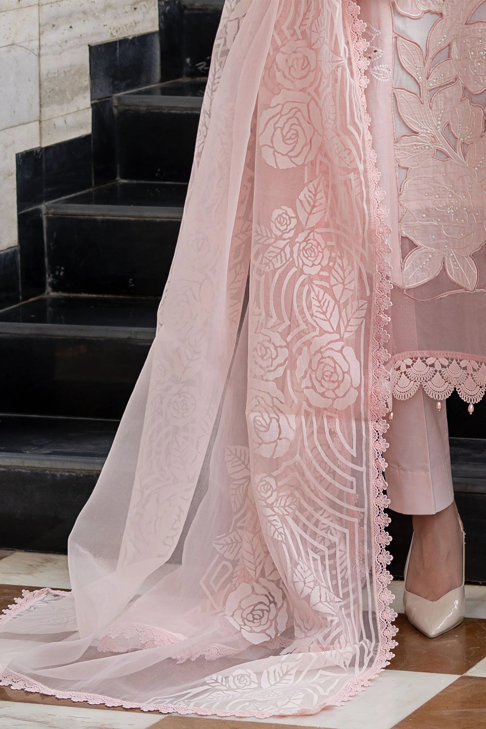 AFA - MARIA B -  3 Piece Embroidered Lawn - 158