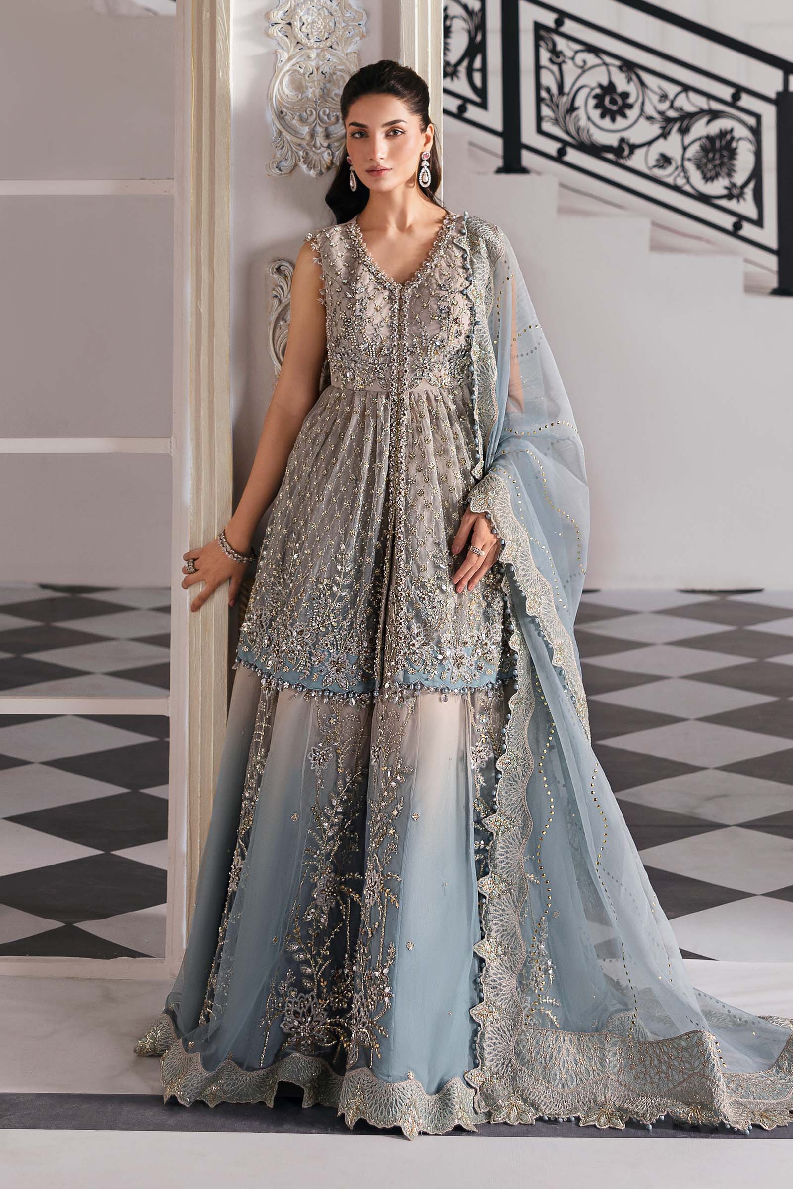 AFA - MARIA B - 3PC EMBROIDERED - 99