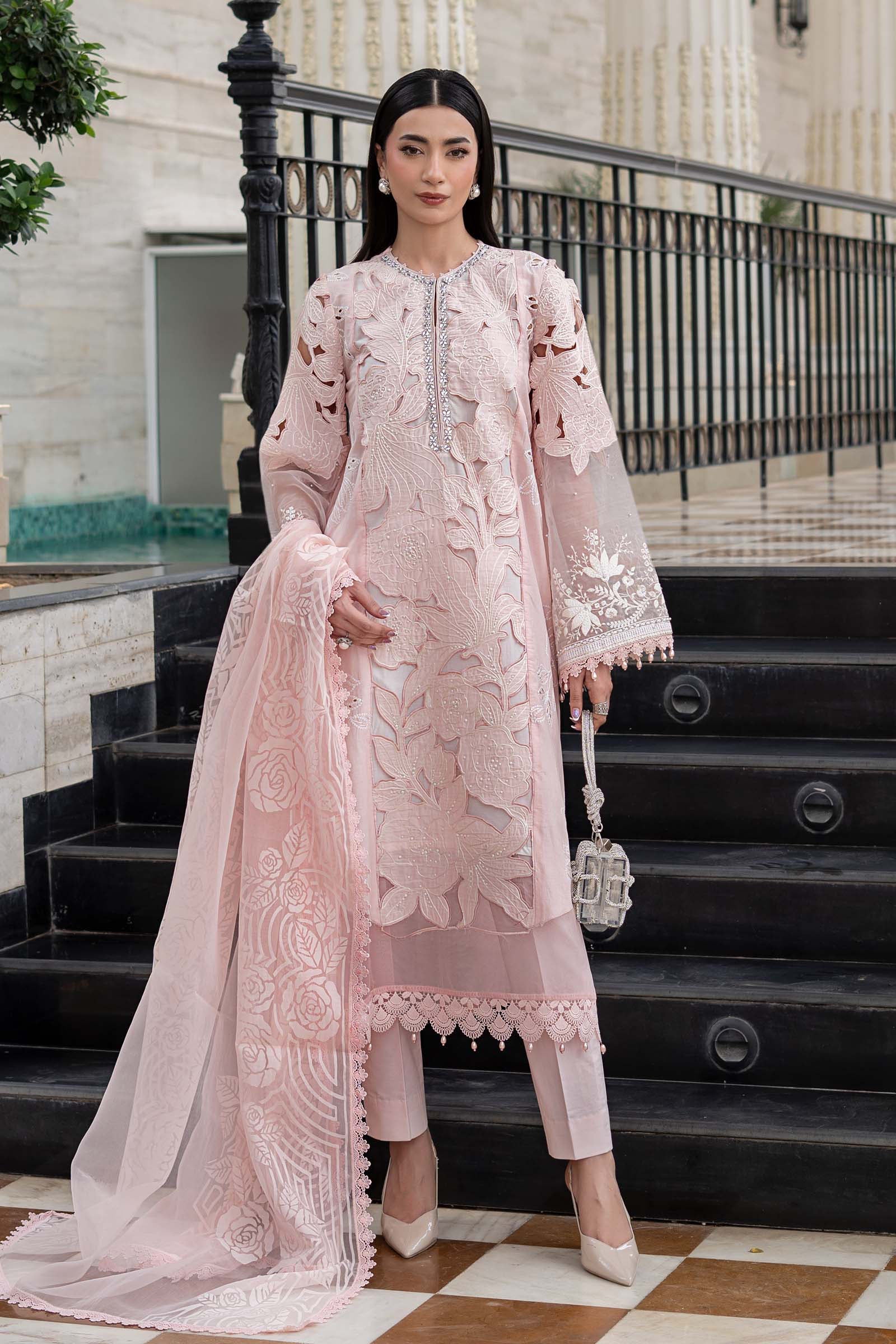AFA - MARIA B -  3 Piece Embroidered Lawn - 158