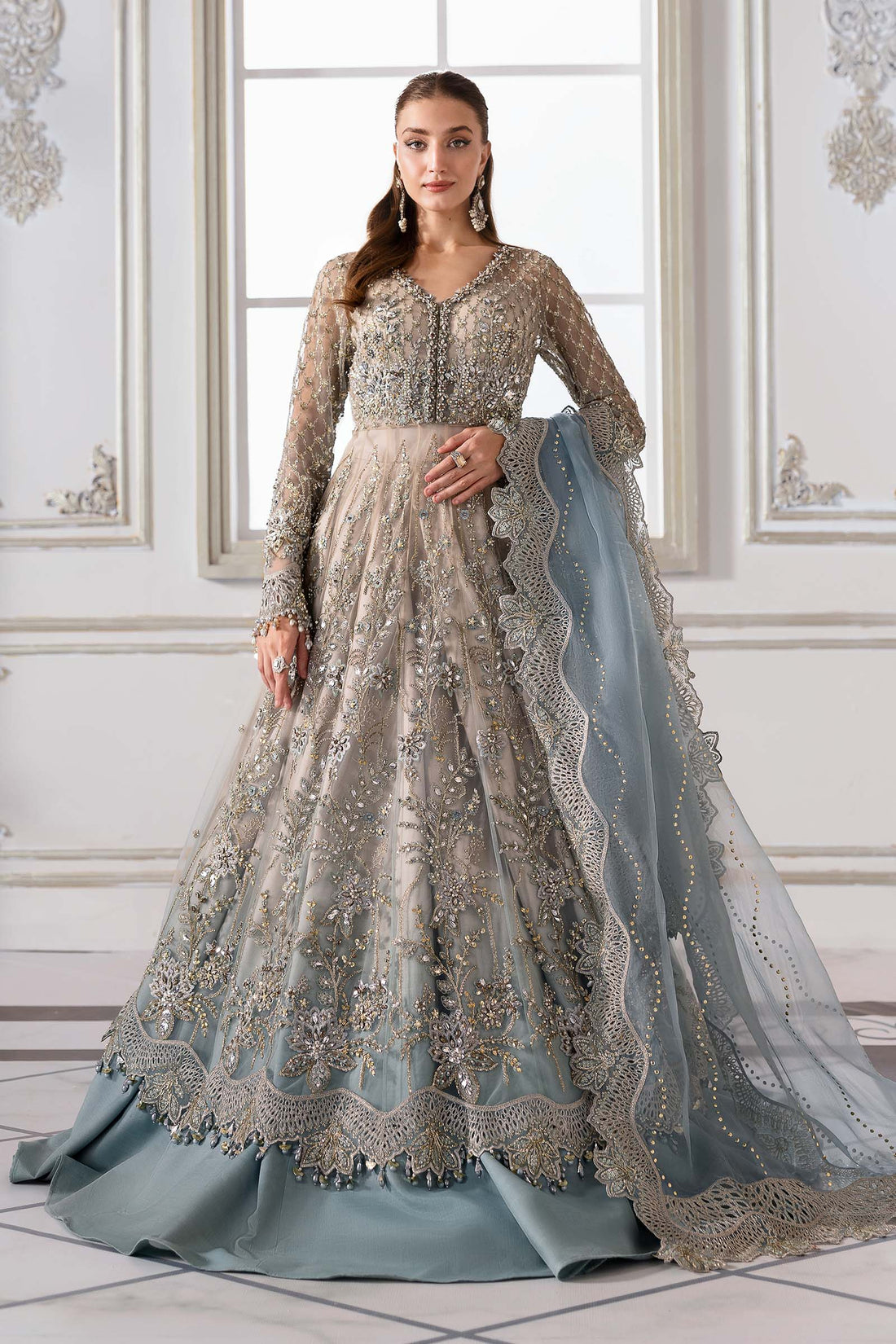 AFA - MARIA B - 3PC EMBROIDERED - 99