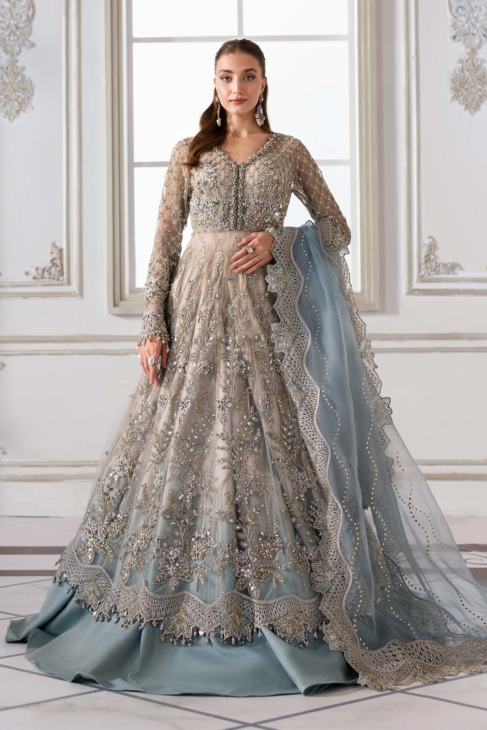 AFA - MARIA B - 3PC EMBROIDERED - 99