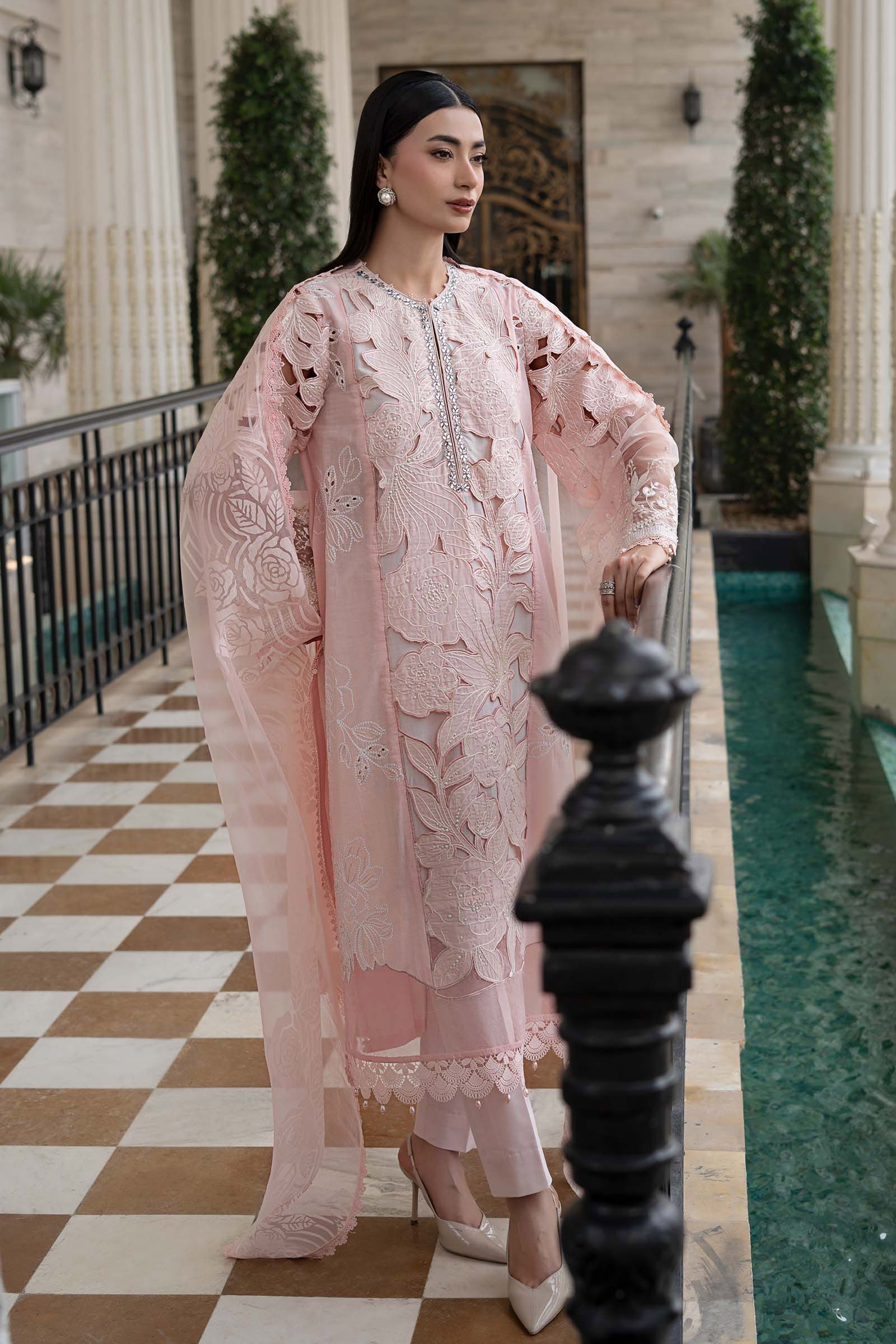 AFA - MARIA B -  3 Piece Embroidered Lawn - 158