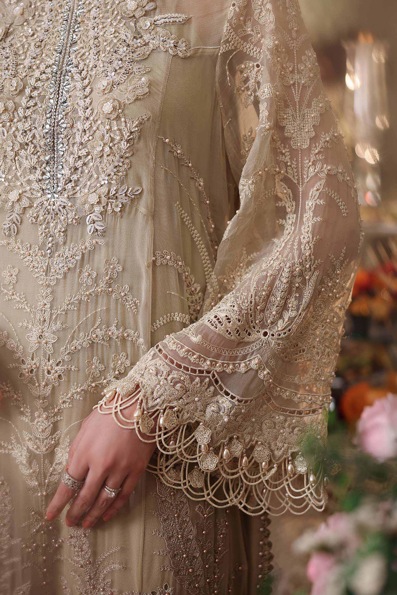 AFA - MARIA B - 3 PC Unstitched Embroidered Chiffon Suit - 170