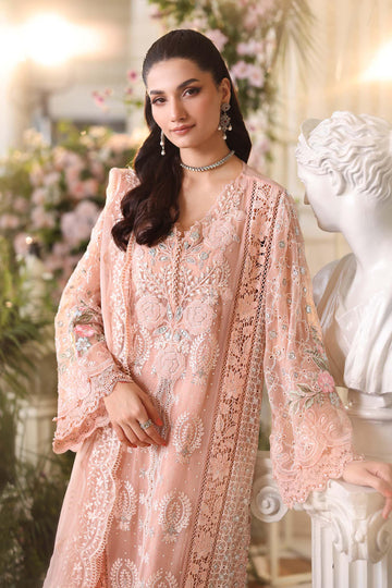 AFA - MARIA B - 3 Piece Unstitched Embroidered Chiffon Suit - 66