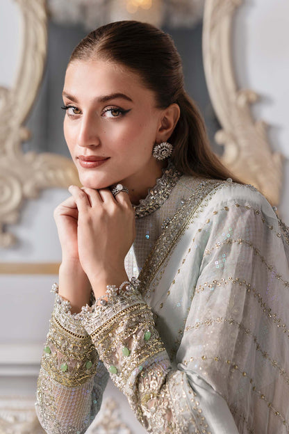 AFA - Maria B - 3pc Unstitched Chiffon - BD-3005 - 050