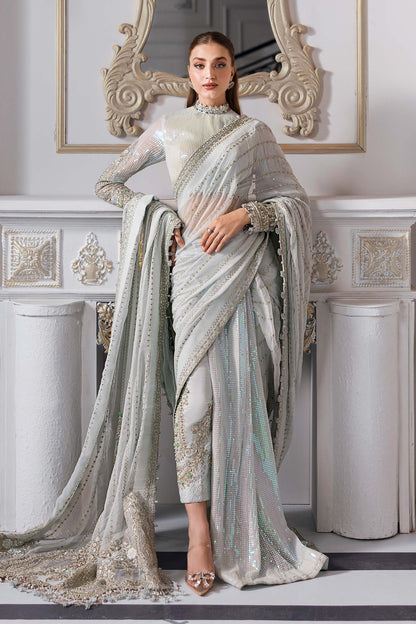 AFA - Maria B - 3pc Unstitched Chiffon - BD-3005 - 050