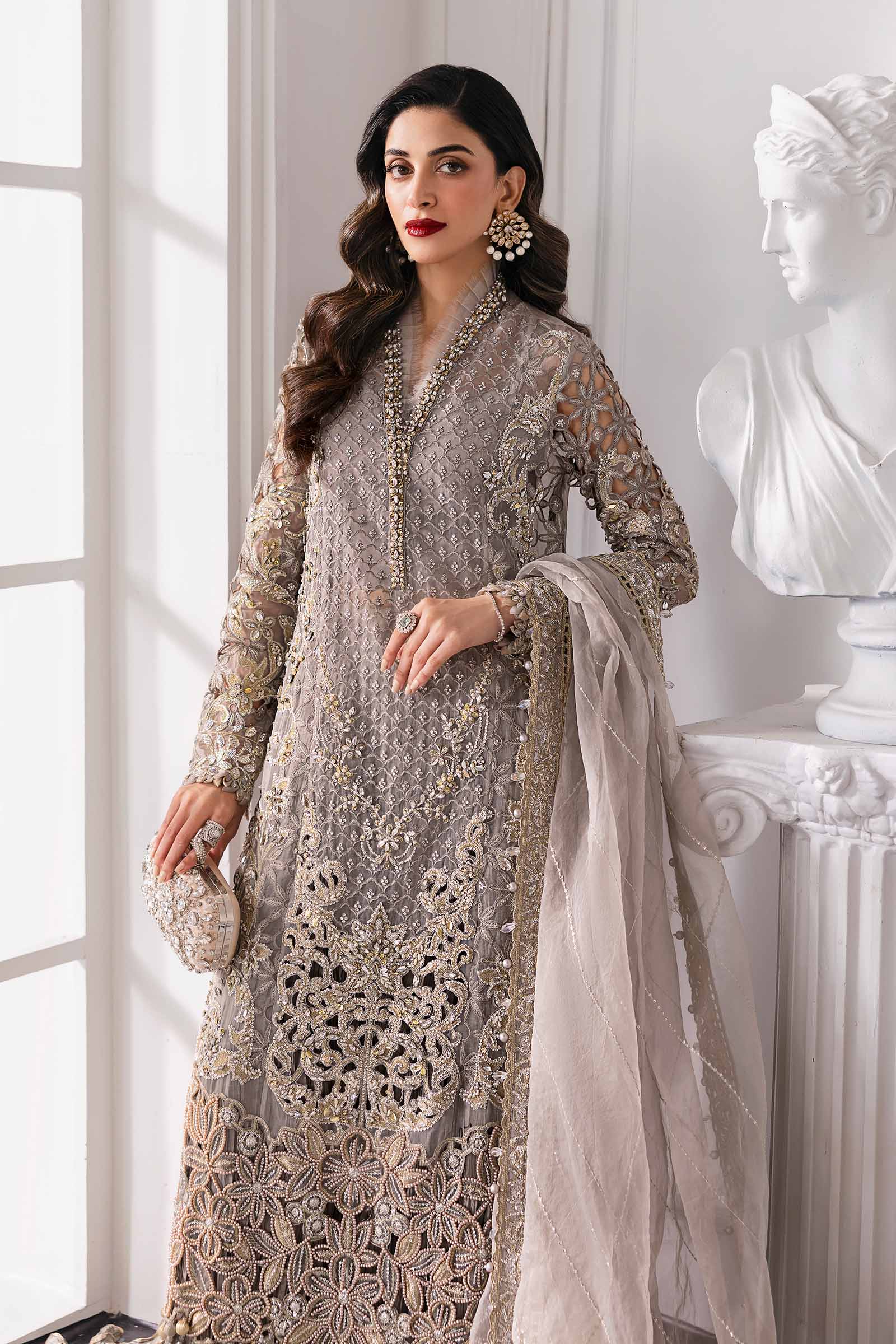 AFA - MARIA B - 3PC EMBROIDERED -114