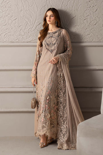 AFA - MARIA B - 3PC EMBROIDERED CHIFFON - 87