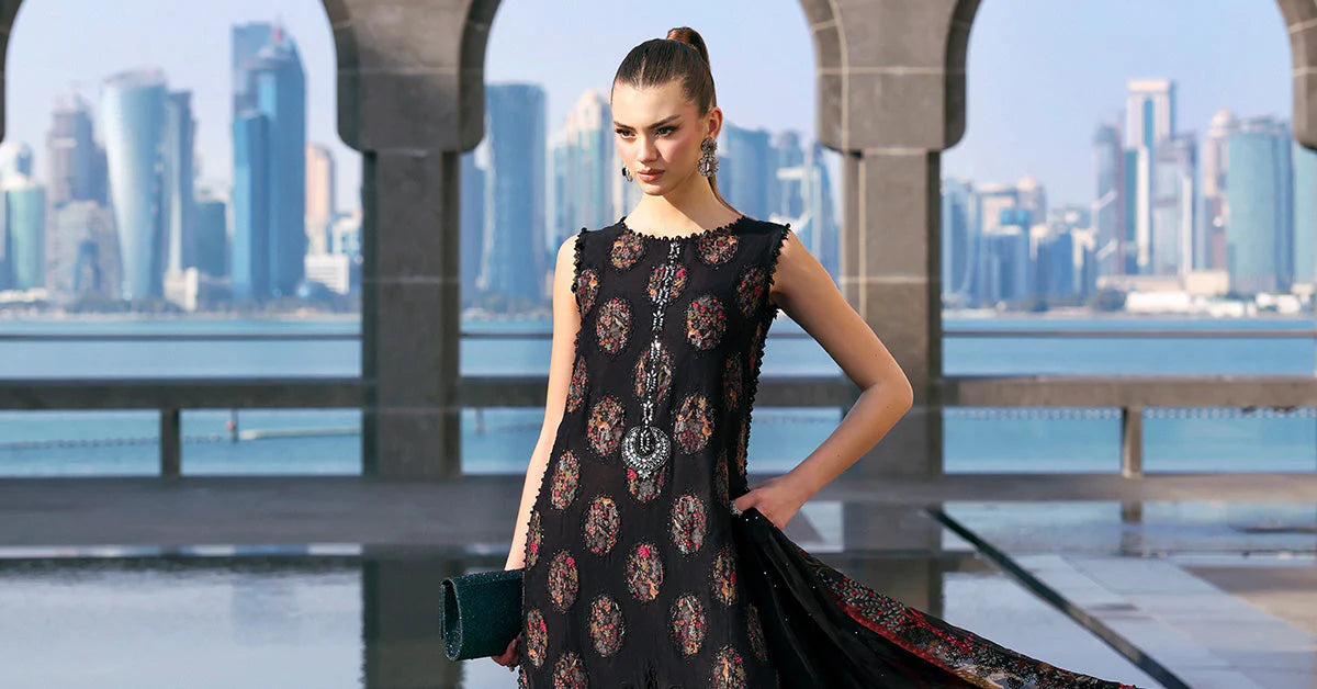 AFA - MARIA B - 3 Pc Embroidered Jacquard Lawn - 157