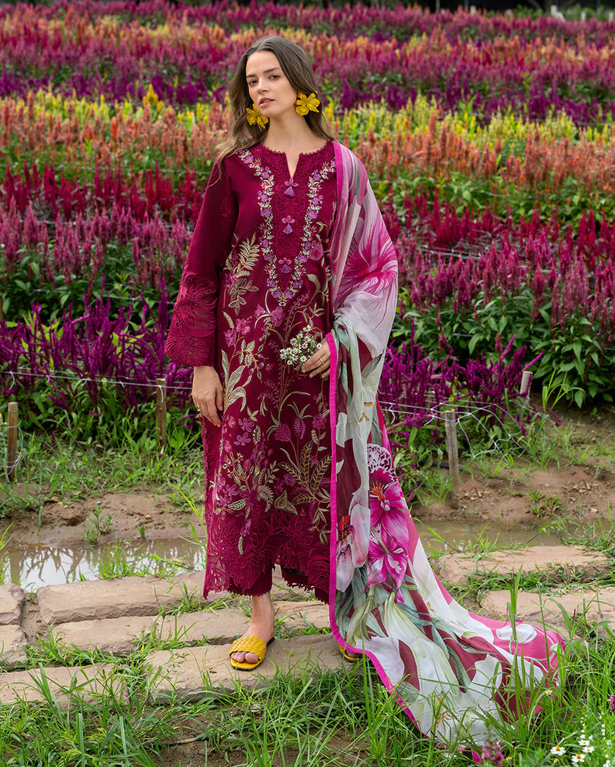 AFA - MUSHQ - Unstitched Lawn 3Pc Suit - 175