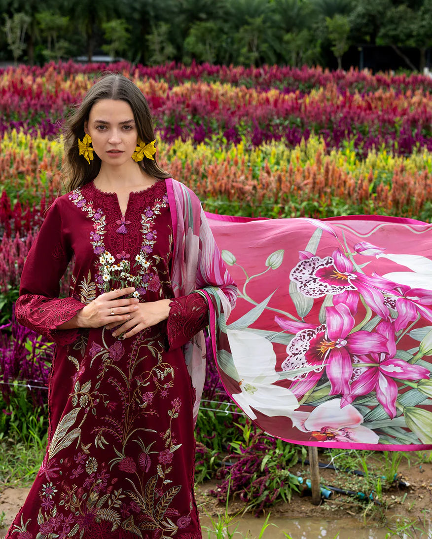 AFA - MUSHQ - Unstitched Lawn 3Pc Suit - 175