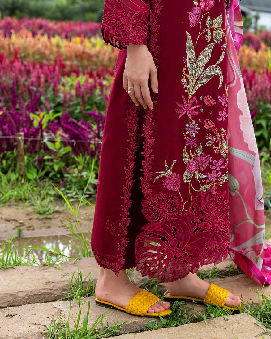AFA - MUSHQ - Unstitched Lawn 3Pc Suit - 175