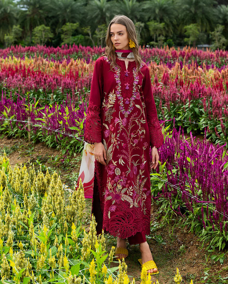 AFA - MUSHQ - Unstitched Lawn 3Pc Suit - 175