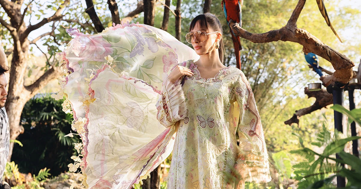 AFA - Maria.B - MPrints - Embroidered Lawn Unstitched 3Pc MPT-2901-B - 243