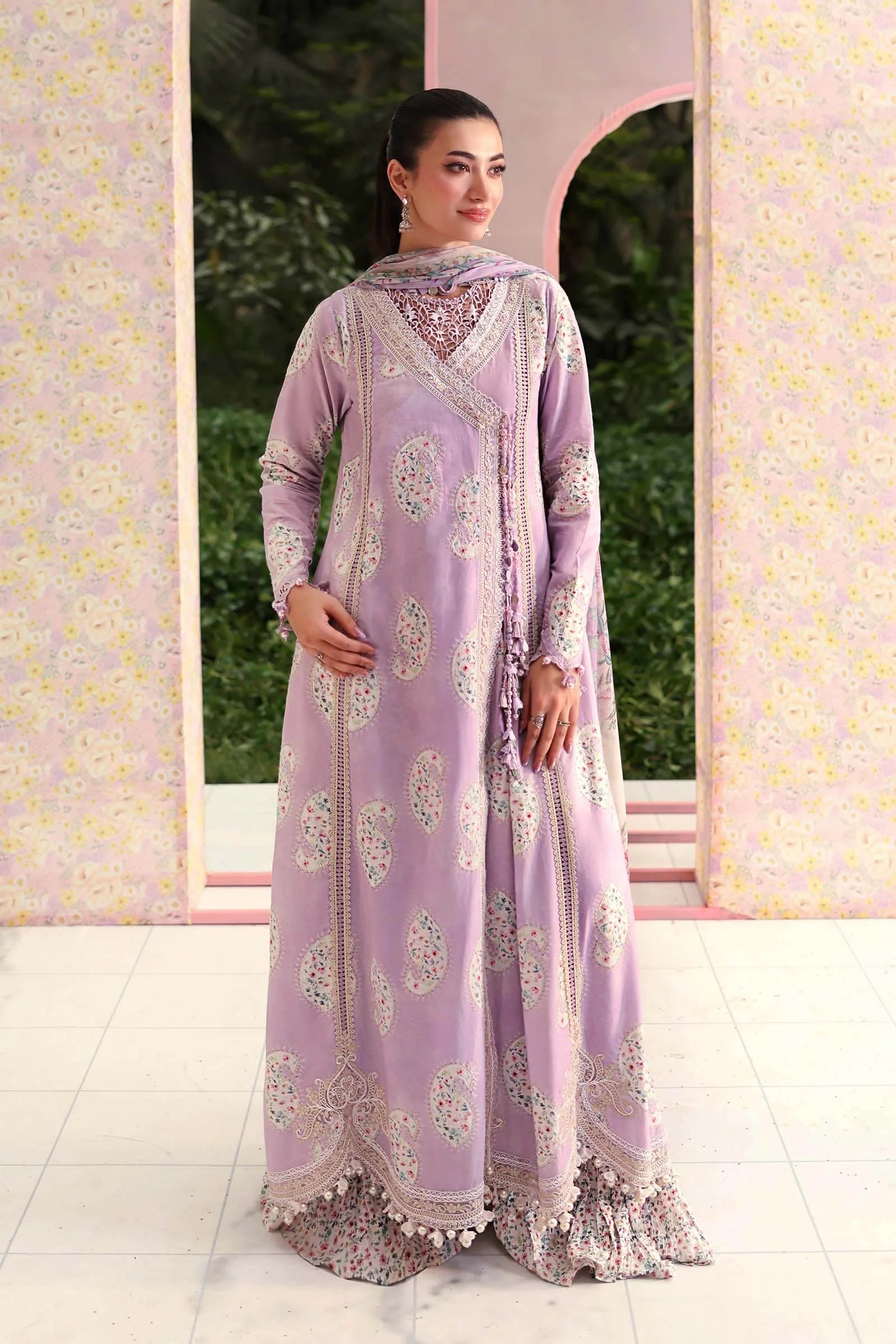 AFA - MARIA B - MPrints Embroidered Lawn Unstitched 3Pc - 161